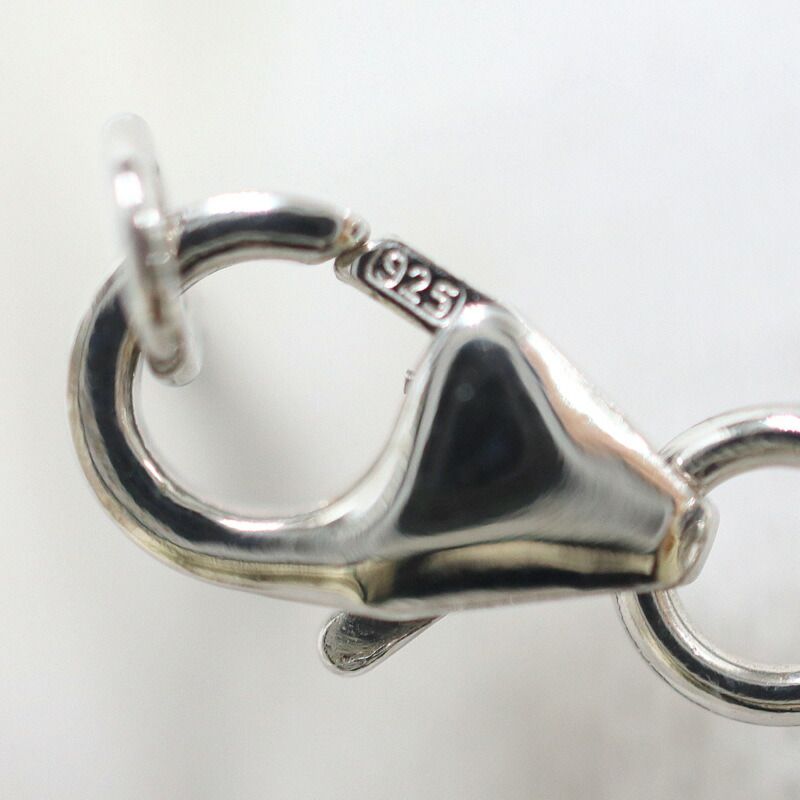 Hermes Cage Ash Necklace Cube Silver Orange :silver
