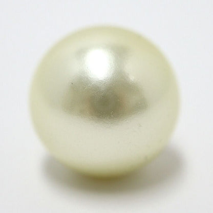 Dior Earrings Costume Pearl Gold Plated