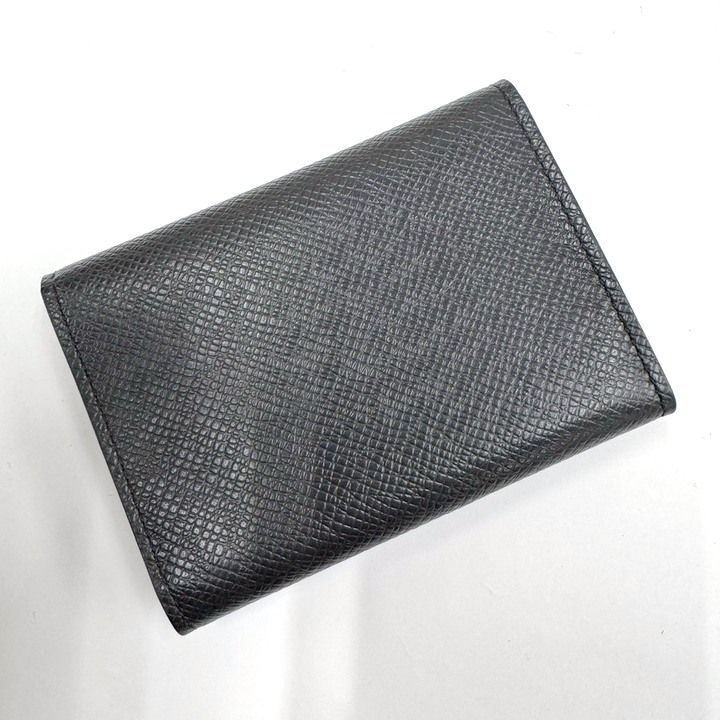 Louis Vuitton Unvelop Business Card Holder NM Taiga Noir Black :noir