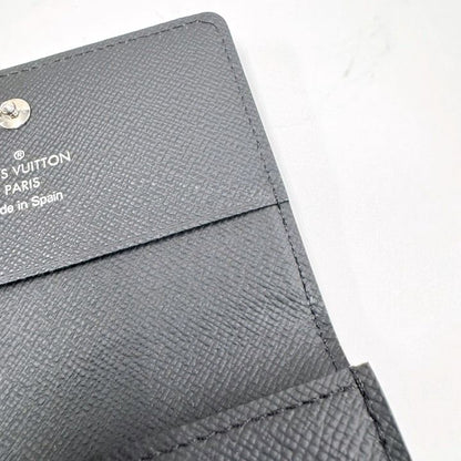 Louis Vuitton Unvelop Business Card Holder NM Taiga Noir Black :noir