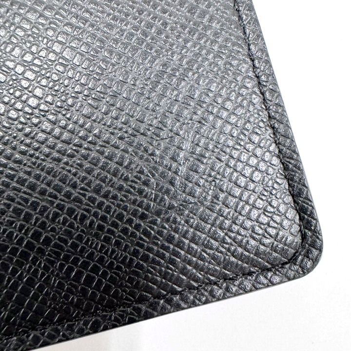 Louis Vuitton Unvelop Business Card Holder NM Taiga Noir Black :noir