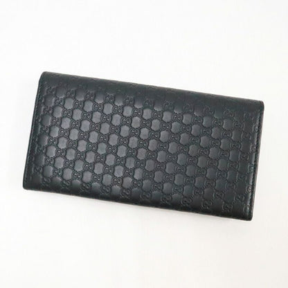 Gucci Wallet Micro Guccissima Leather Black