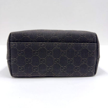 Gucci Mini Tote GG Canvas Leather Brown