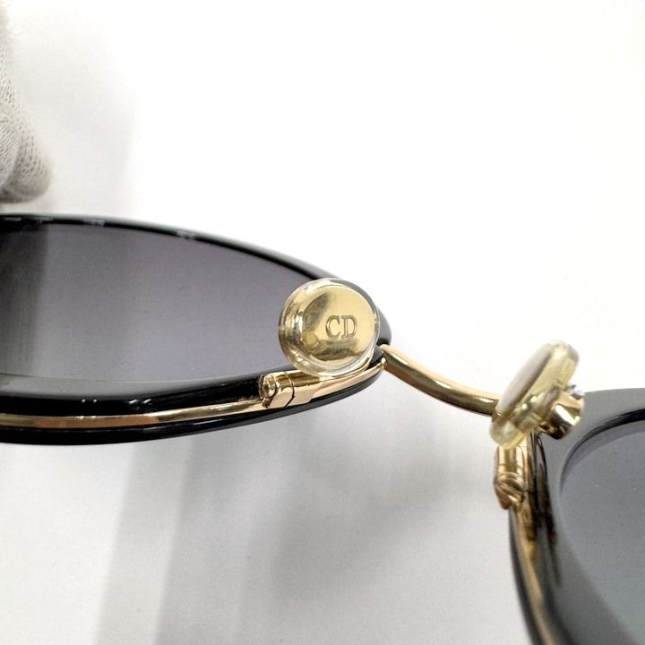 Dior Hypnotic 1 Sunglasses Champagne Gold Flame Black Cles Lens :champagne