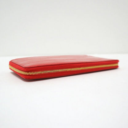 Balenciaga Wallet Patent Leather Red Gold :red