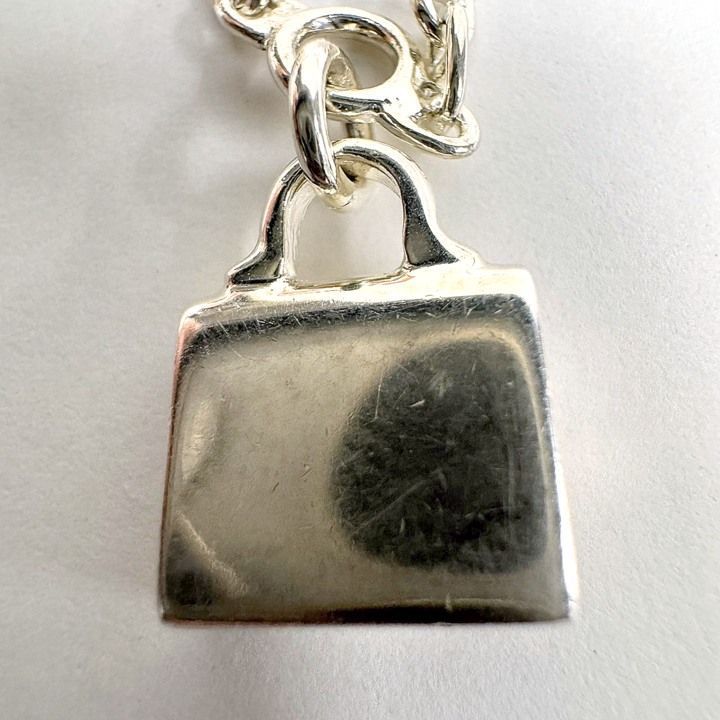 Hermes Amulet Kelly Bracelet Silver :silver