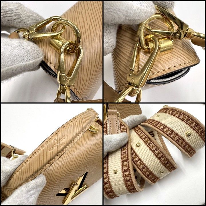 Louis Vuitton Twist PM 2-Way Shoulder Bag Natural Epi : Natural