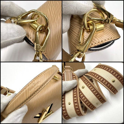 Louis Vuitton Twist PM 2-Way Shoulder Bag Natural Epi : Natural