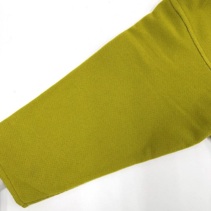 Hermes Reversible Coat Black Light Green 80% Wool 20% Cashmere 42 X Light