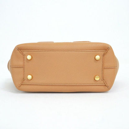 Bottega Veneta Mini Arco 2-Way Bag Leather Camel Gold :camel