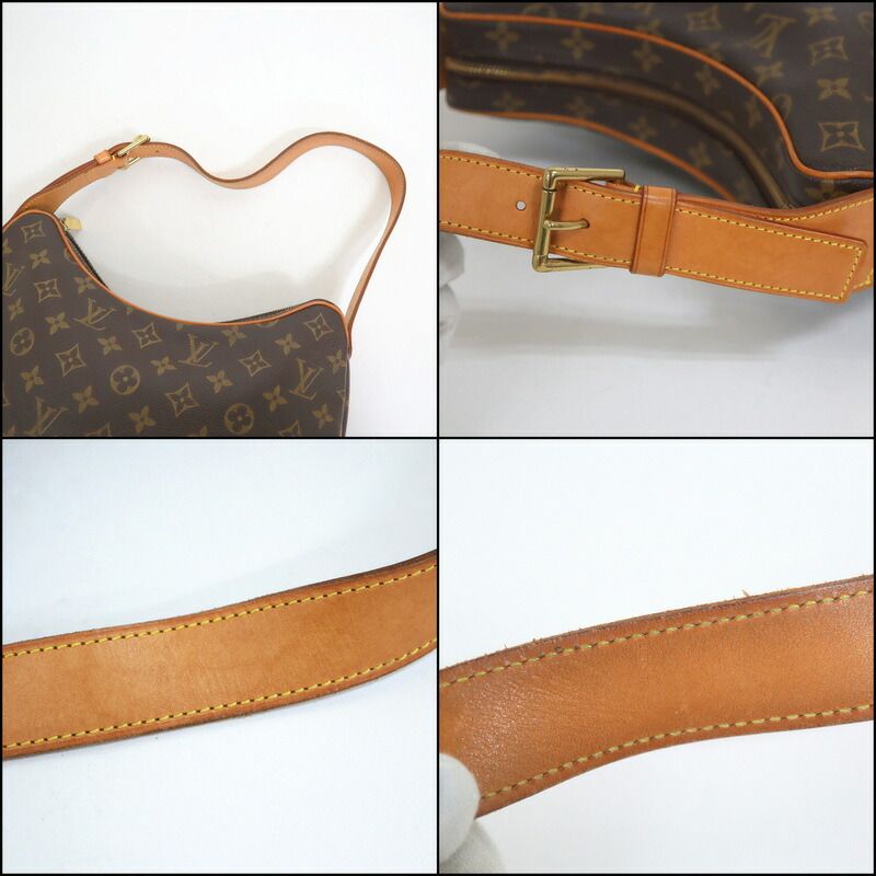 Louis Vuitton Croissant GM Shoulder Bag Monogram Brown