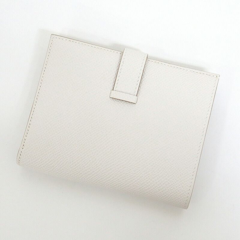 Hermes Bearn Compact Bifold Wallet Epsom Cles Gold :cles