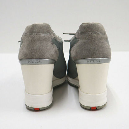 Prada Sports Sneakers Beige White 38