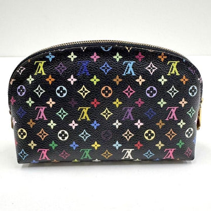 Louis Vuitton Pochette Cosmetics Monogram Multicolor Noir Black Grenade Shoulder Bag Grunade