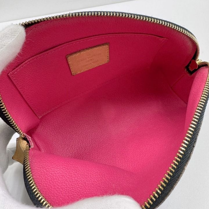 Louis Vuitton Pochette Cosmetics Monogram Multicolor Noir Black Grenade Shoulder Bag Grunade