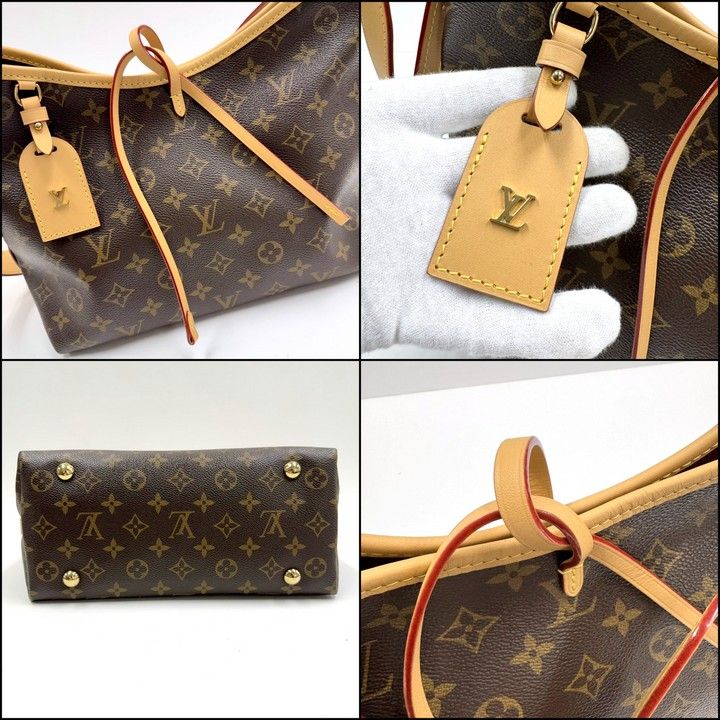 Louis Vuitton Carryall NM PM Shoulder Bag Monogram