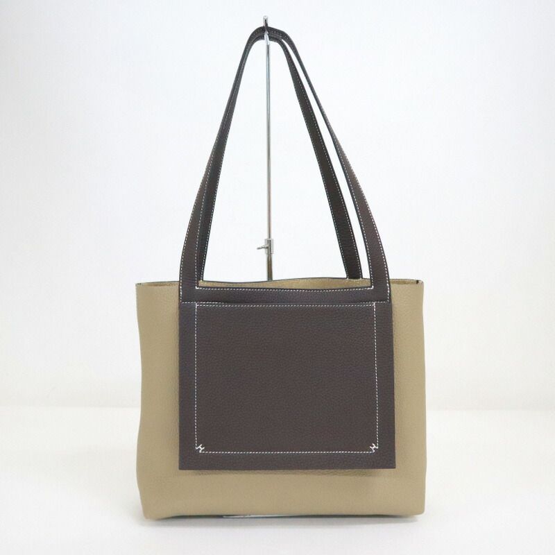Hermes Cavasserie 31 Taurillon Clemence Beige Marfa Macassar : Marfa X Macassar