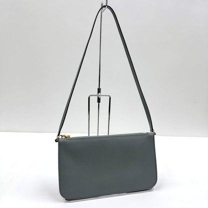 Hermes Zip Azap to Go Chaine D'ancre Pouch Color Verre Amand Carved : Vera Amand