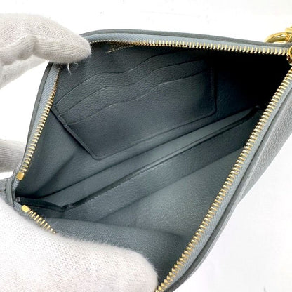 Hermes Zip Azap to Go Chaine D'ancre Pouch Color Verre Amand Carved : Vera Amand