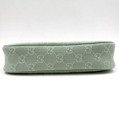Gucci Ophidia Small Shoulder Bag Double GG Supreme Pearl Green Pale