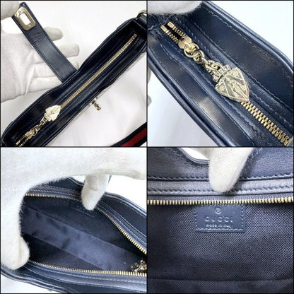 Gucci Moonside Mini Shoulder Bag GG Canvas Leather Sherry