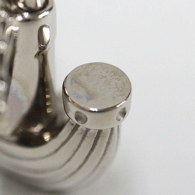 Hermes Cadena Charm Key Holder Paris Air Wind L'air de Silver :silver