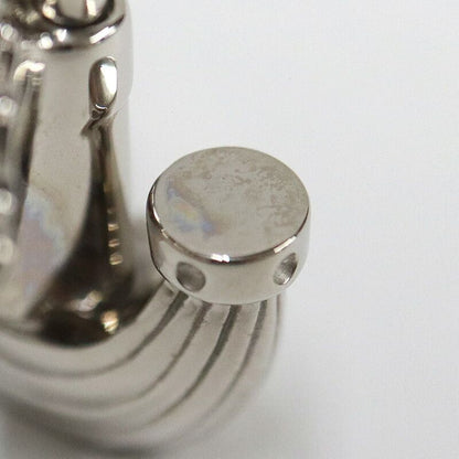 Hermes Cadena Charm Key Holder Paris Air Wind L'air de Silver :silver