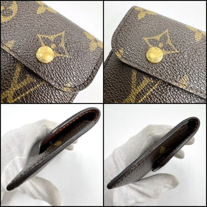 Louis Vuitton Multicles Lava Coin Case Monogram Brown Gold