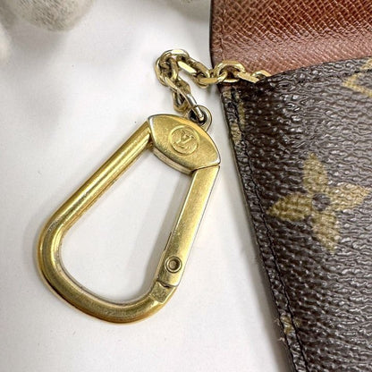 Louis Vuitton Multicles Lava Coin Case Monogram Brown Gold
