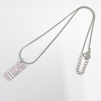 Dior Trotter Necklace Plated Pink :silver