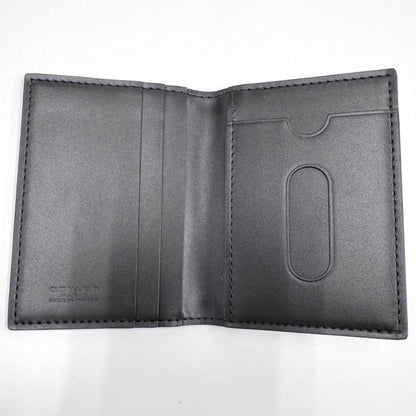 Goyard Saint Marc Card Case Leather Black Brown White