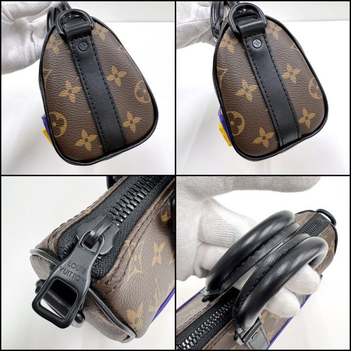 Louis Vuitton LV Rubber Keepall XS 2-Way Shoulder Bag Monogram : Brown Blue Yellow