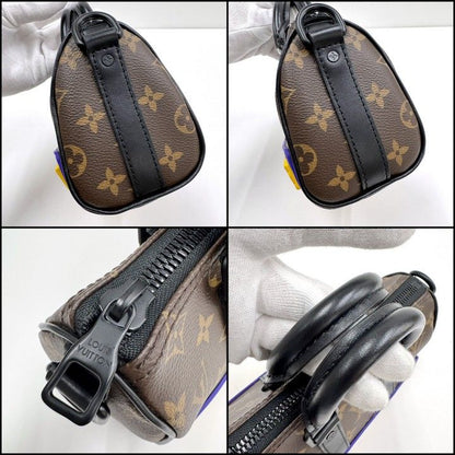 Louis Vuitton LV Rubber Keepall XS 2-Way Shoulder Bag Monogram : Brown Blue Yellow
