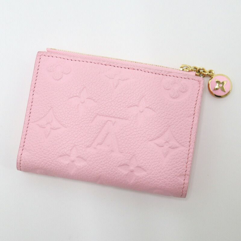 Louis Vuitton Portefeuille Lisa Monogram Empreinte Cotton Candy Cotton Candy Pink