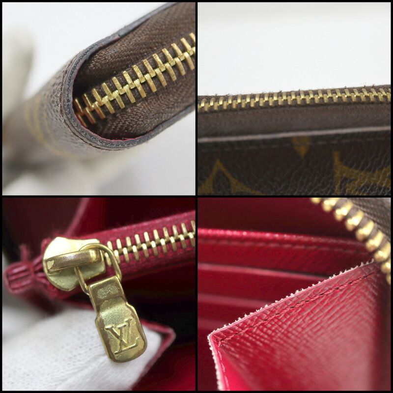 Louis Vuitton Zippy Wallet Monogram Fuchsia