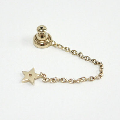 Dior Swing Earrings CD Logo Star Costume Pearl Gold Plated X Milky White