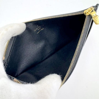 Louis Vuitton Slim Purse Coin Case Monogram Reverse Brown Black