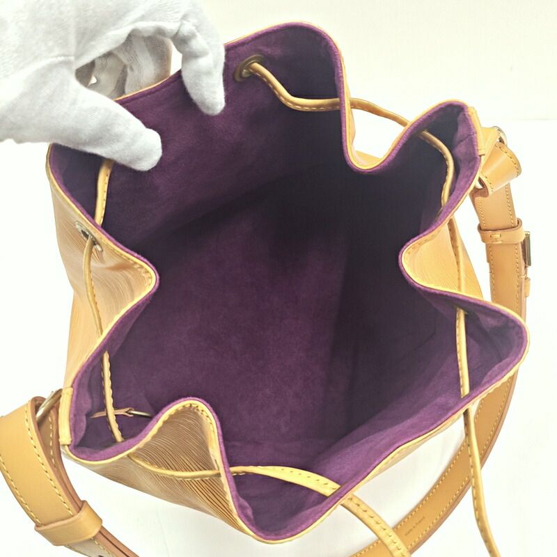 Louis Vuitton Petit Noe Shoulder Bag Epi Tassili Yellow :tassiri