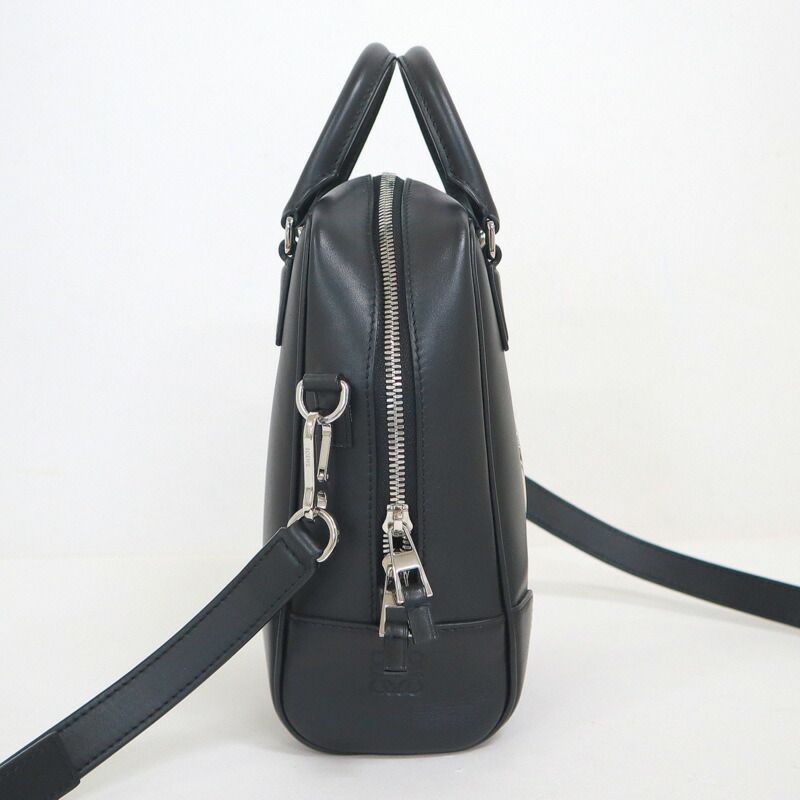 Loewe Amazona 15 Sink Hole 2-Way Shoulder Bag Leather Black