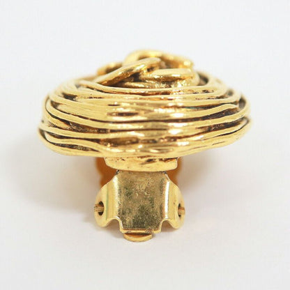 Chanel Earrings Gold 23