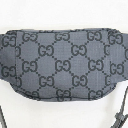 Gucci Large Belt Bag Dark Gray Black Dark X