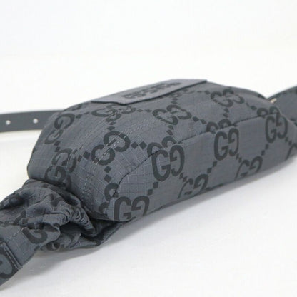 Gucci Large Belt Bag Dark Gray Black Dark X