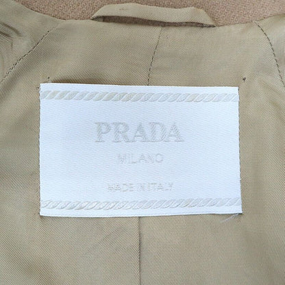 Prada Vintage Geelong Coat 38 Brown Wool