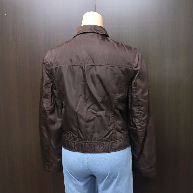 Prada Nylon Jacket Brown