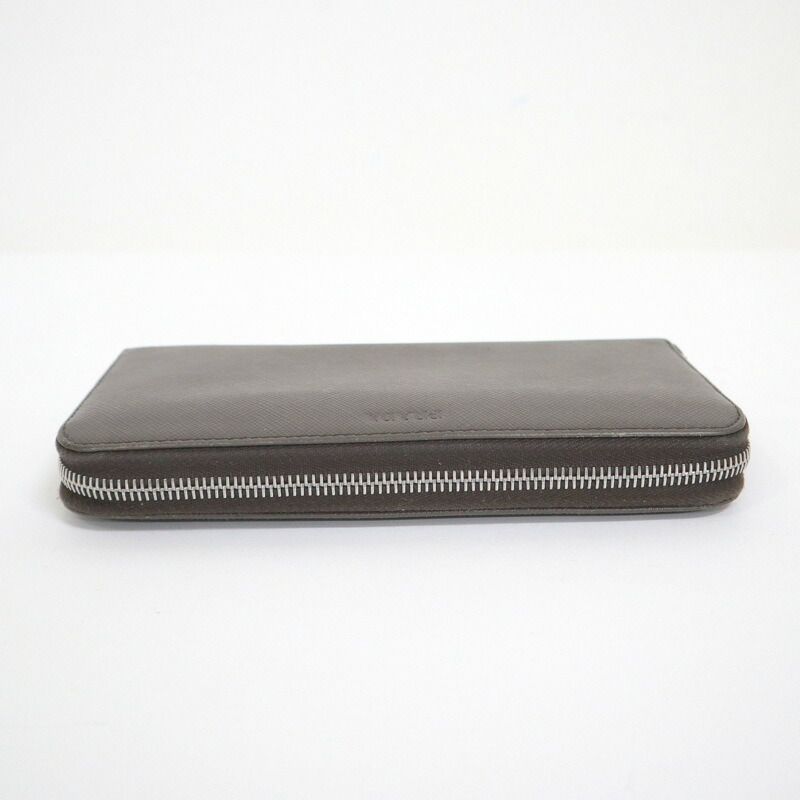 Prada Wallet Sapphia No Gray Silver