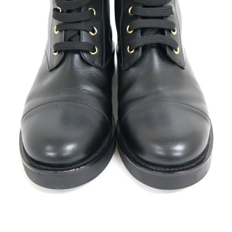 Louis Vuitton Boots Wonderland Leather Black