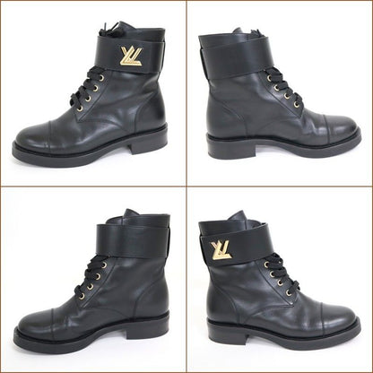 Louis Vuitton Boots Wonderland Leather Black