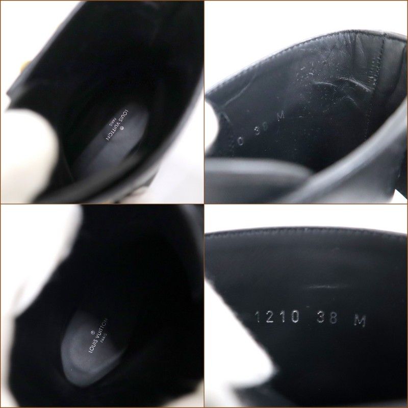 Louis Vuitton Boots Wonderland Leather Black