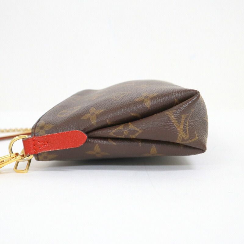 Louis Vuitton Pallas Clutch Shoulder Bag Monogram