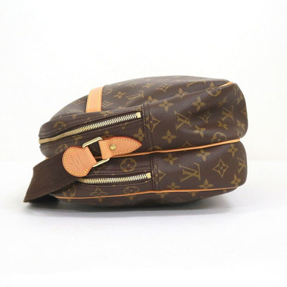 Louis Vuitton Reporter Shoulder Bag Monogram Brown